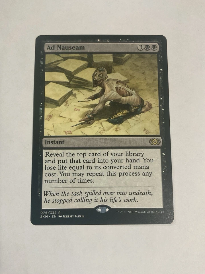 Ad Nauseam - NM - Double Masters MtG - Image 1 of 2
