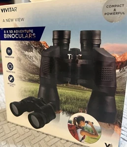 Vivitar Binoculars A New View 8 x 50 w/Carrying Case - Picture 1 of 6
