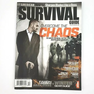 American Survival Guide Magazine October 2017 Overcome the Chaos Riots Unrest - Imagen 1 de 3