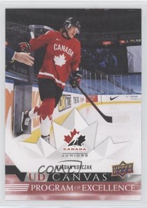 2022-23 Series 2 UD Canvas Program of Excellence Kaedan Korczak #C267 Rookie RC