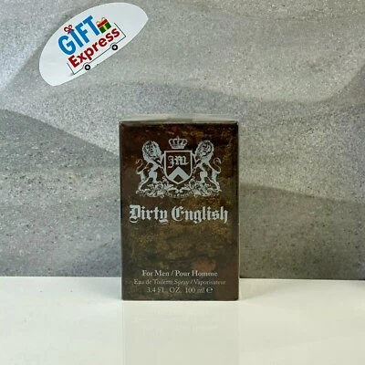 Dirty English by Juicy Couture for Men EDT Cologne Spray 3.4 oz. New in Box - Image 1 of 2