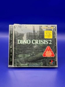 Sony DINO CRISIS 2 PS1 Playstation For JP  Japanese with Box - Picture 1 of 10