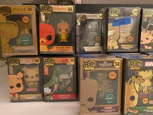 Funko Pop! Pin: Enamel Pin Movies Star Wars CHASES & RARE - LARGE LOT!!! - Picture 1 of 24