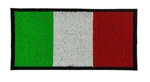 ITALIA ITALY ITALIAN NEW FLAG PATCH patches backpack BADGE IRON ON EMBROIDERED - Picture 1 of 1