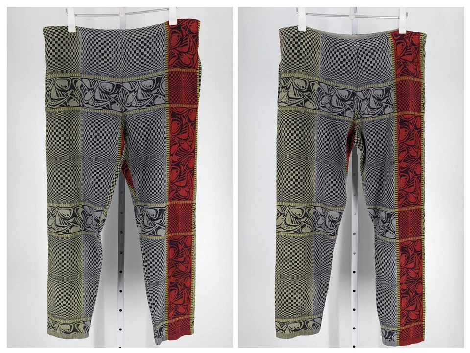 Vivienne Tam East Wind Code винтажные трикотажные штаны для оп-арта один размер музейный архив - Изображение 1 из 4
