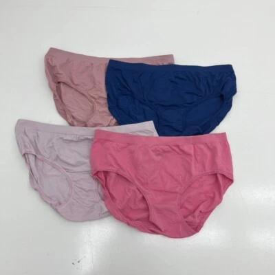 Fruit Of The Loom 4 Pack Spandex Brief Underwear Women's Size 6 NEW - Image 1 of 4
