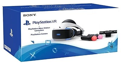 VR Brille PS4 KOMPLETTSET+KAMERA V2+Move Motions Controller|Sony PlayStation 4|5 - Bild 1 von 4
