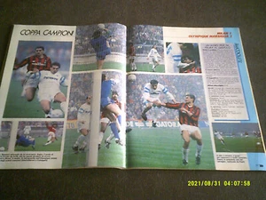 FOOTBALL GUERIN SPORTIVO 1991 OLYMPIQUE DE MARSEILLE ELIMINE MILAN AC PAPIN - Imagen 1 de 4
