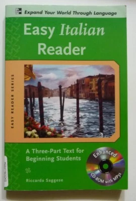 Easy Italian Reader: A Three-Part Text for Beginning Sudents (Expand Your World) - Image 1 of 2
