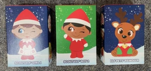 McDonald’s Elf on the Shelf x 3, Scout Elf Girl 1, Boy 2 & Elf Pets Reindeer New - Picture 1 of 1