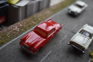 SMITH 1/87 HO 1957 Studebaker Silver Hawk w whitewalls - Picture 1 of 2