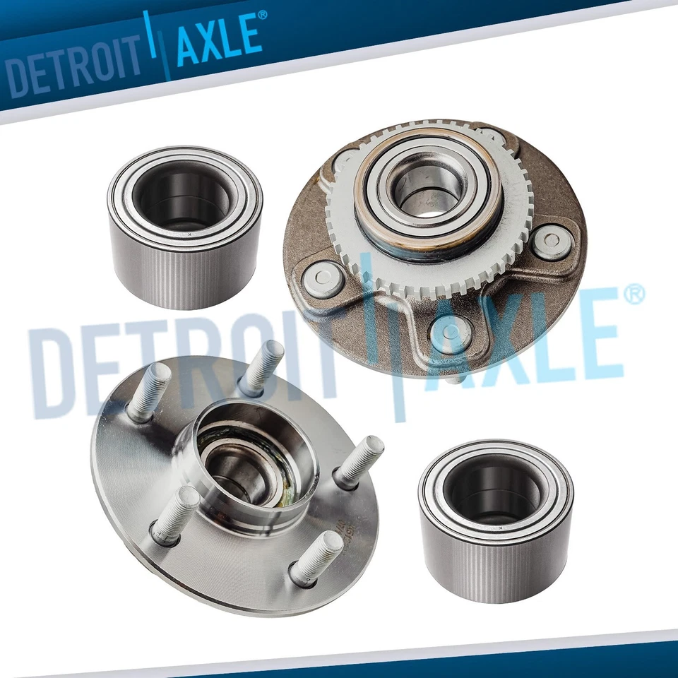 2 bujes de cojinete de rueda delanteros 2 traseros para 2000 2001 2002 2003 2004 Infiniti I30 I35 Foto 1 de 4