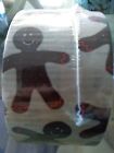 Scotch duct tape holiday Christmas gingerbread men roll NEW 1.88 in x 10 yards