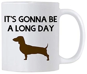 Funny Dachshund / Weiner Gifts. 11 oz Daschund Dog Lover Coffee Mug - Picture 1 of 4