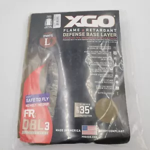 XGO Shirt Combat Shirt DBL3-FR Flame Retardant Base Layer OCP Camo Herren Large - Bild 1 von 6