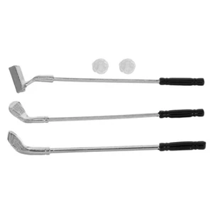 1 ensemble de mini balles de golf avec clubs décoratifs décorations de golf de - Zdjęcie 1 z 12