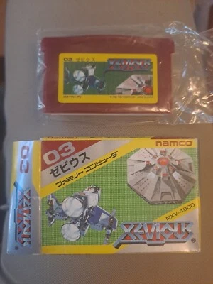 Game Boy Advance Nintendo XEVIOUS Famicom Mini Japan Cartridge gba us seller - Image 1 of 2