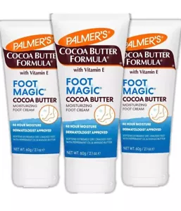 Palmer’s Cocoa Butter Formula Foot Magic Lotion Pack of 3 60g - Picture 1 of 4