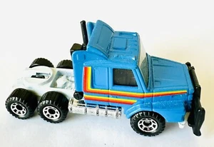 Vintage 1985 MATCHBOX Lesney SCANIA T142 Blue Diecast Semi-Truck Cab! (Macau) - Picture 1 of 6
