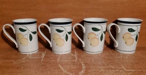Dansk BERRIES Mug set of 4, 4 1/8", Gooseberries, Philippines, Excellent - Picture 1 of 11