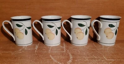 Dansk Berries马克杯4件套,4 1/8英寸醋栗,菲律宾,上好 — 第 1/4 张图片