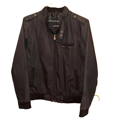 Vintage Members Only Jacket Mens Size 44L Navy Bomber - Image 1 of 4