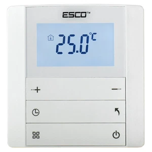 Raumthermostat Fußbodenheizung Heizung 230V 16A 3200W einfach, leichte Benutzung - Bild 1 von 3