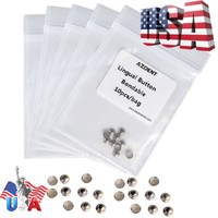 50pcs Dental Orthodontic Lingual Buttons Bondable Round Mesh Base AZDENT