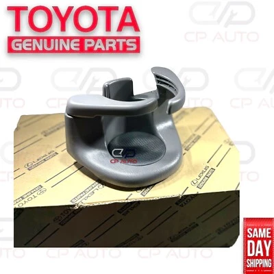 01 - 04 TOYOTA TACOMA FRONT CENTER CONSOLE CUP HOLDER DARK CHARCOAL OEM NEW - Image 1 of 4