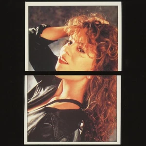 1995 Panini Smash Hits Sticker #24/#25 Mariah Carey Complete Puzzle 2 Sticker - Bild 1 von 2