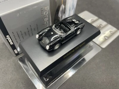 Coche modelo diecast negro Kyosho 1/64 Porsche collection4 550 Spider 51A2 Foto 1 de 4