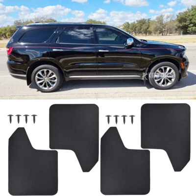 Front Rear Full Set Splash Guards Mud Flaps Mudflaps For Dodge Durango 2011-2020 - Image 1 of 4