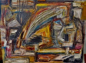 Steven Jay Urry : ARTIST, SCULPTURE, PAINTER size is 33" x 25 3/4" - Picture 1 of 7