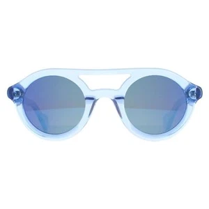 Moncler Sunglasses ML0014 84L Shiny Light Blue Blue - Picture 1 of 4
