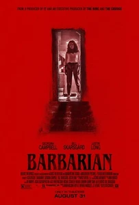 Barbarian Movie Poster 2022 - 11x17 Inches | Justin Long | NEW USA - Picture 1 of 1