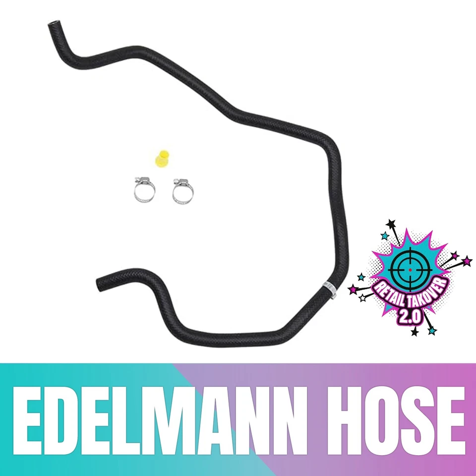 Edelmann 81381 — обратный шланг гидроусилителя руля, подходит для Honda Civic 2001–2005 годов выпуска — от оригинального производителя - Изображение 1 из 2