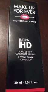 NIB MAKE UP FOR EVER Ultra HD Invisible Cover Foundation *Y522*1.01oz.-FREE SHIP - Picture 1 of 10