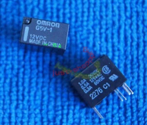 10pcs OMRON Relay 6Pins G5V-1 12V G5V-1-12VDC G5V-1-DC12V - Picture 1 of 1