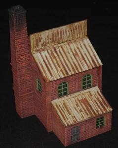 15mm,3D,Fabrik,Factory,Leningrad,Diorama,Modellbau,Tabletop,Gelände,Terrain,WW2, - Bild 1 von 10