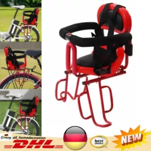 Kinderfahrradsitz Fahrradsitz Sicherheitssitz Kindersitz Halterung Hinten Montie - Bild 1 von 14