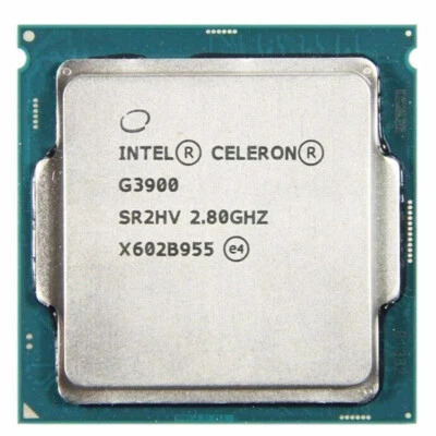 1 of Used Intel Celeron G3900 Dual Core Skylake 2.8GHz LGA1151 Desktop Processor - image 1 of 2