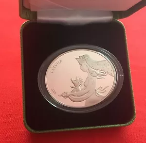 Latvia 5 euro 2016 "Fairy Tale - Hedgehog's Coat" AG Silver coin PROOF - Picture 1 of 6