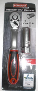 Universal Profi TopRatsche Multi-Stecknuss Powerfix NEU OVP Socket Quick Release - Bild 1 von 5