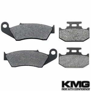 Front + Rear Organic NAO Brake Pads For 1993-1996 Kawasaki KLX 650 R - Picture 1 of 2