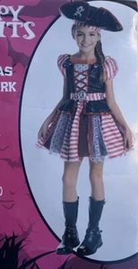 Palamon Happy Haunts High Seas Patchwork Pirate Child Costume Size S 4/6 - Picture 1 of 6
