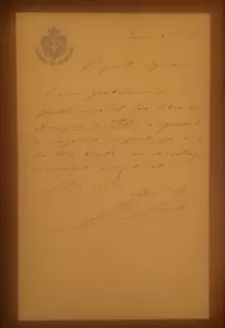 Lettera autografa di Giovanni Giolitti - Bild 1 von 1
