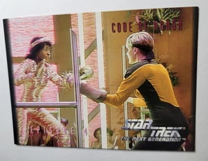 1994 Star Trek: The Next Generation Card #21 Code of Honor Episode 4C Vintage Sci-Fi - Bild 1 von 5