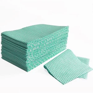Green Handi Wipes Disposable Dish Cloths Heavy Duty Kitchen Towels Reusable C... - Picture 1 of 9