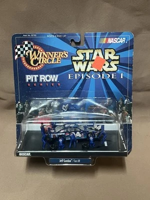 NIP Winner's Circle NASCAR Pit Row Series Star Wars Episode 1 #24 Jeff Gordon - Image 1 of 4