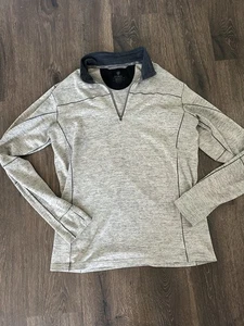 Kuhl Ryzer 1/4 Zip Shirt Mens Medium Beige Outdoor Gorpcore Razer Performance - Picture 1 of 5